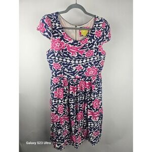 Maeve, sz8, multicolor dress with dual pockets, women's